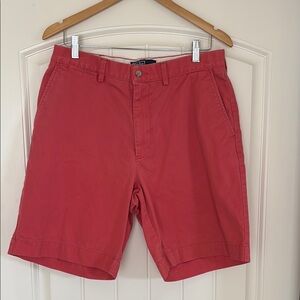 Vintage 80’s Preppy Polo Ralph Lauren Salmon Pink Prospect‎ Chino Shorts Mens 34